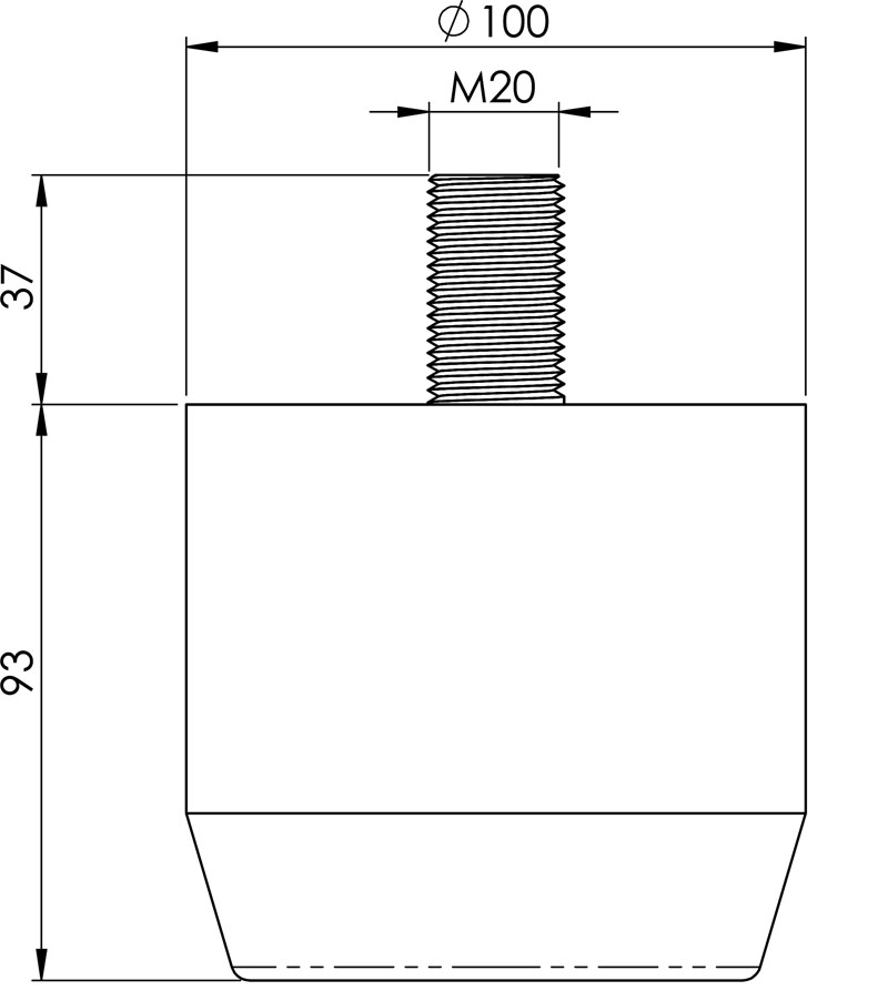 Hartgummilager Record H1080