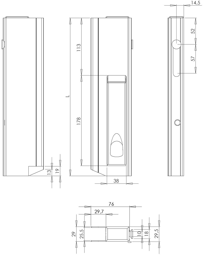 Langwegverschluss H400 Typ 411-02